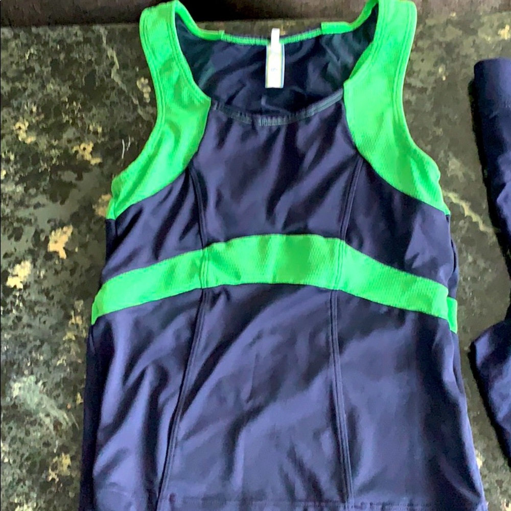 Workout outfit top and pants